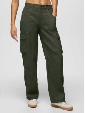 Prana W's Stretch Zion Cargo Pant - Spruce